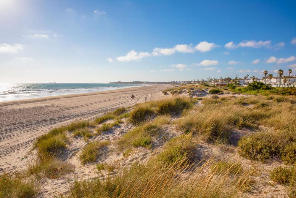 La Barrosa y Sancti Petri, unas playas de bandera