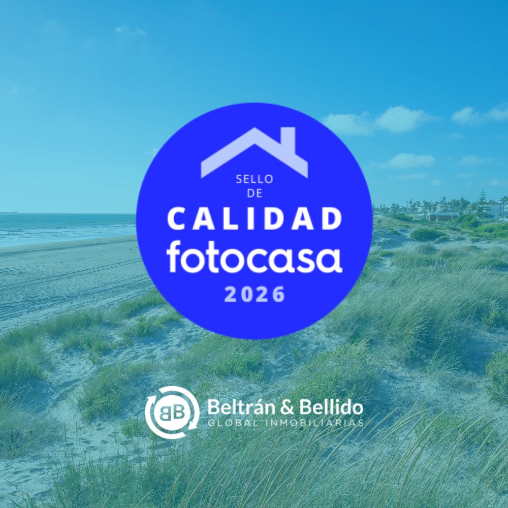 Beltrán y Bellido recibe el Sello de Calidad de Fotocasa: Un compromiso renovado con la excelencia en Chiclana