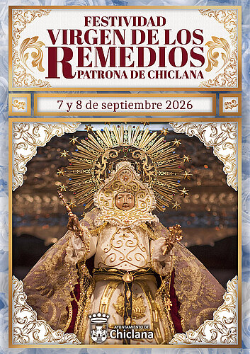 Cartel promocional de la Virgen de los Remedios